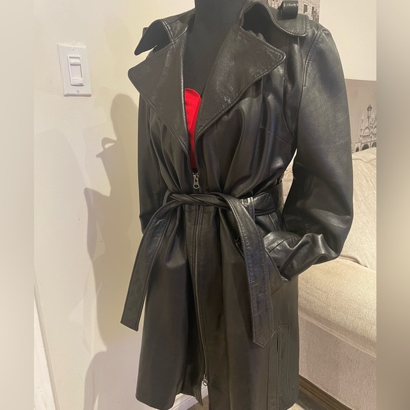 REAL LEATHER vera pelle jacket/dress - Picture 6 of 13